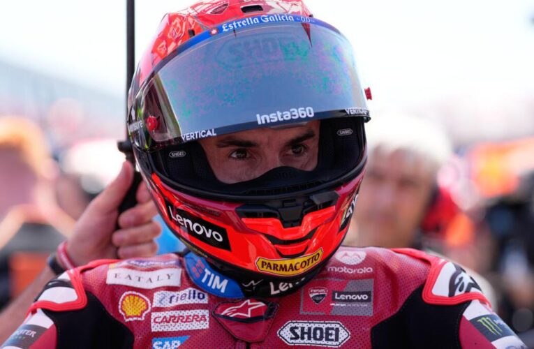 Ducati’s Marc Marquez in good spirits after shoulder, foot surgeries